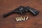 WW2 period British Army Revolver with ammunitions