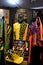 WWE Legend Macho Man Randy Savage outfit and photo displays