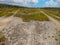 WWII abandoned airfield, South Pacific