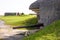 WWII German coastal artillery battery in Longues-sur-Mer, Normandy