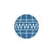 Www and globe internet flat icon, Website browser