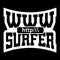 WWW surfer t shirt typography graphics