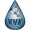 Www water drop design element
