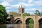 Wye Bridge and Cathedral, Hereford.