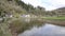 The Wye Valley near Tintern Abbey River Wye and beautiful countryside pan