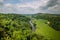 The Wye Valley from Symonds Yat Rock, Herefordshire, UK