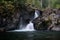 Wynoochee Falls In Olympic National Forest