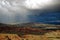 Wyoming Badlands with Storm