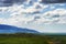 Wyoming Vast Landscape under dark clouds