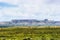 Wyoming Vast Landscape under light clouds