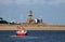 Wyre estuary ferry, Beach lighthouse, Fleetwood