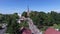 WÄ…wolnica, pilgrimage, aerial view