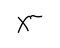 X letter signature logo