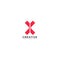 x letter technology brand modern logo template