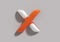 X Logo Branding Identity Corporate 3D Render Company Letter Logo