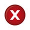 X reject icon image