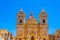 Xaghra Parish Church at Gozo, Malta