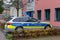 Xanten, Germany - December 27, 2017 police car, polizei