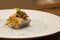 Xareu fish in crust with caviar sauce
