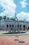 Xbiex, Malta - May 9, 2017: Fountain at Royal Malta Yacht Club.