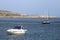 Xemxeij Bay view to St Paul\\\'s Island boat yacht