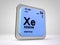 Xenon - Xe - chemical element periodic table