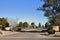 Xeriscaped Residential Street in Phoenix, Arizona