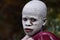 Xhosa boy undergoing ritual in South Africa