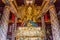 XI'AN, CHINA - AUGUST 5, 2018: Image of Guanyin Buddhist bodhisattva in Guangren Lama Temple in Xi'an, Chi