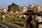 Xi\'an, China: Ginwa Plaza, Bell Tower, and Shopping Mall