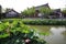 Xi `an datang lotus garden is a famous tourist attraction.