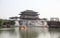 Xi `an datang lotus garden is a famous tourist attraction.