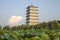 Xi \'an expo garden, changan tower