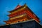 Xian Bell Tower lit at night