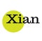 XIAN sign on white background