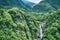 Xiao Wulai Waterfall on Sunny Day, shot in Xiao Wulai Scenic Area, Fuxing District, Taoyuan, Taiwan.