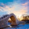 Xiuyi bridge of the Summer Palace in Beijing, china