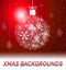 Xmas Backgrounds Showing Christmas Background 3d Illustration