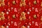 Xmas Seamless Pattern Teddy Bears