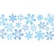 Xmas snowflakes background