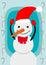 Xmas snowman