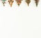 Xmas theme. Woman Jewelry. Vintage jewelry background. Beautiful bright rhinestone christmas tree brooches on white background.