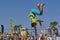 Xmasters Slackline show - - Senigallia 2017