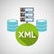 Xml language data base storage