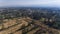 Xochimilco, famous wetlands from Mexico City, Aerial view