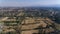 Xochimilco, famous wetlands from Mexico City, Aerial view