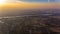 Xochimilco, famous wetlands from Mexico City, Aerial view