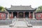 Xuchang Guandi Temple at Baling Bridge Scenic Spot. a famous historic site in Xuchang, Henan, China.