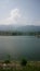 Xujiagou reservoir at the foot of Qinling Mountain