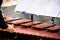 Xylophone, marimba or mallet player with sticks,